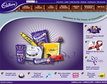 cadbury.co.uk - Home